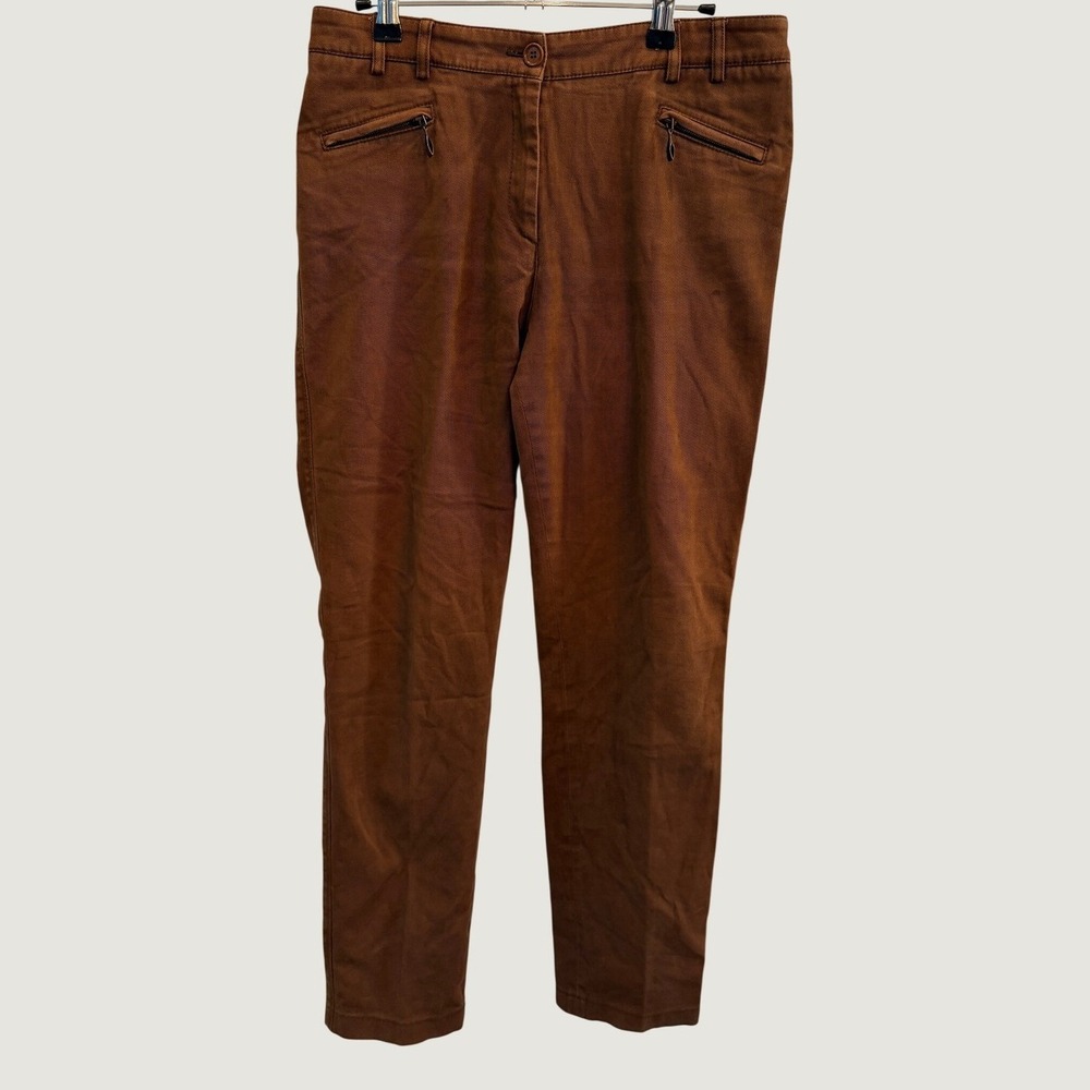 Schneiders Salzburg Beretta Corduroy Pants Womens 31x30 Brown Straight Leg